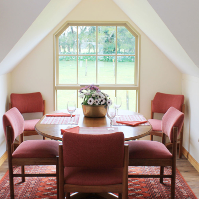 Dining Area of The Carriage House self catering accommodation Kerikeri